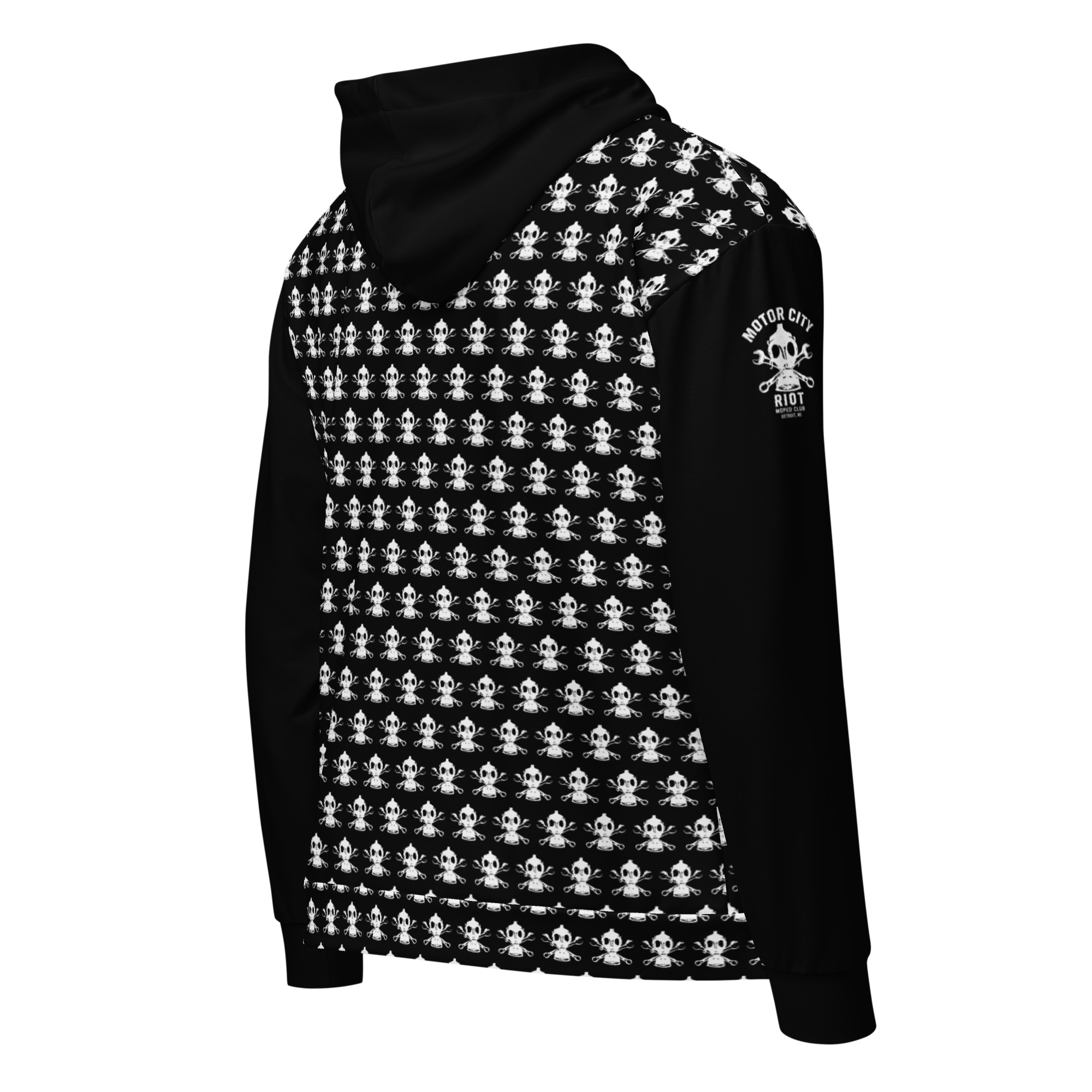 Motor City Riot All-Over Print Zip Hoodie - Image 2