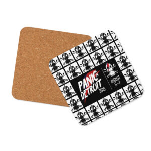 YPWGM3: Panic in Detroit Rally Commemorative Cork-back coaster