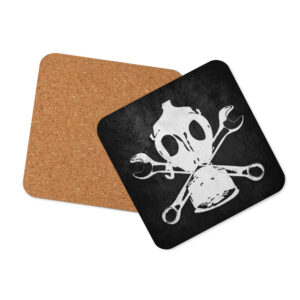 Motor City Riot Grit Cork-back coaster