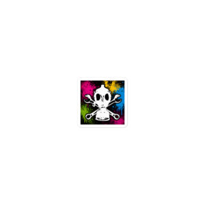 MCR Color Splash Die-cut stickers