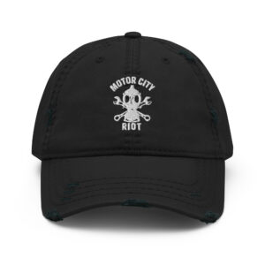 Motor City Riot Distressed Dad Cap