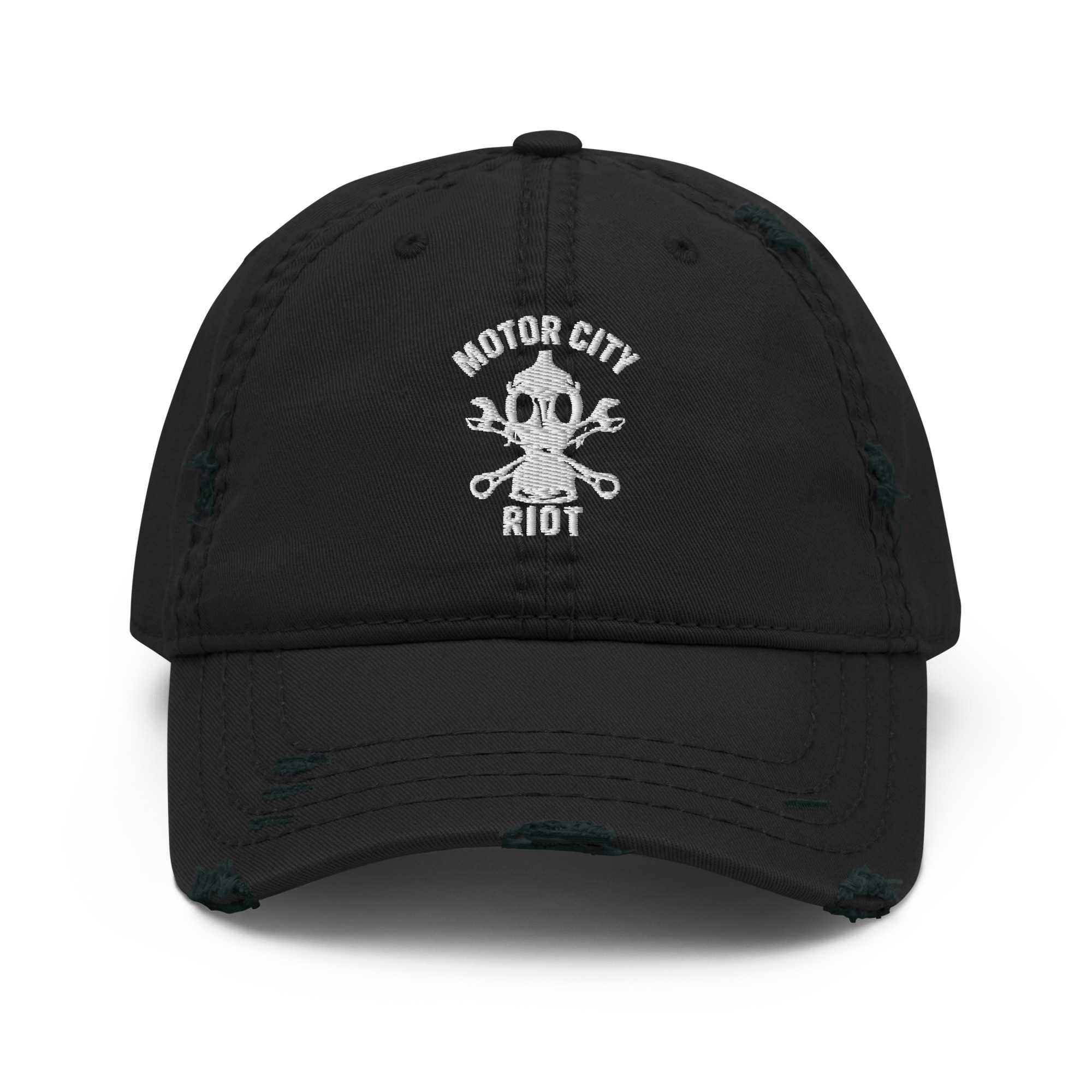 Motor City Riot Distressed Dad Cap