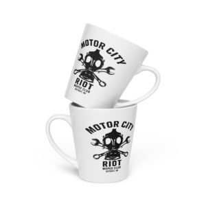 Motor City Riot Latte mug