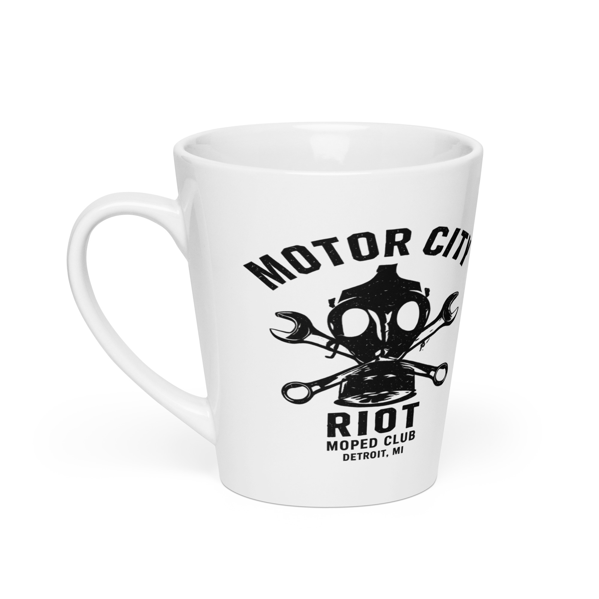 Motor City Riot Latte mug - Image 3