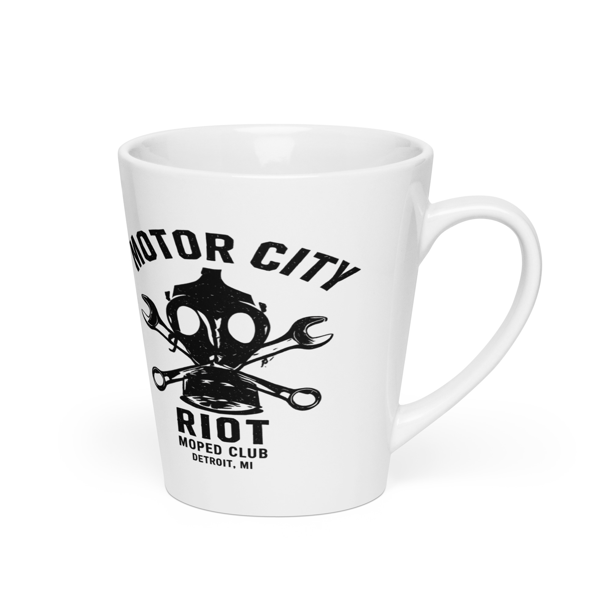 Motor City Riot Latte mug - Image 4