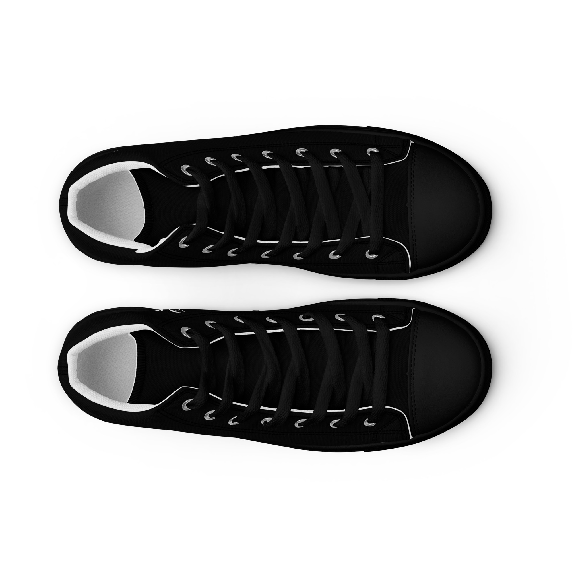 Motor City Riot Men’s high top canvas shoes "emergency moped brakes" - Image 5