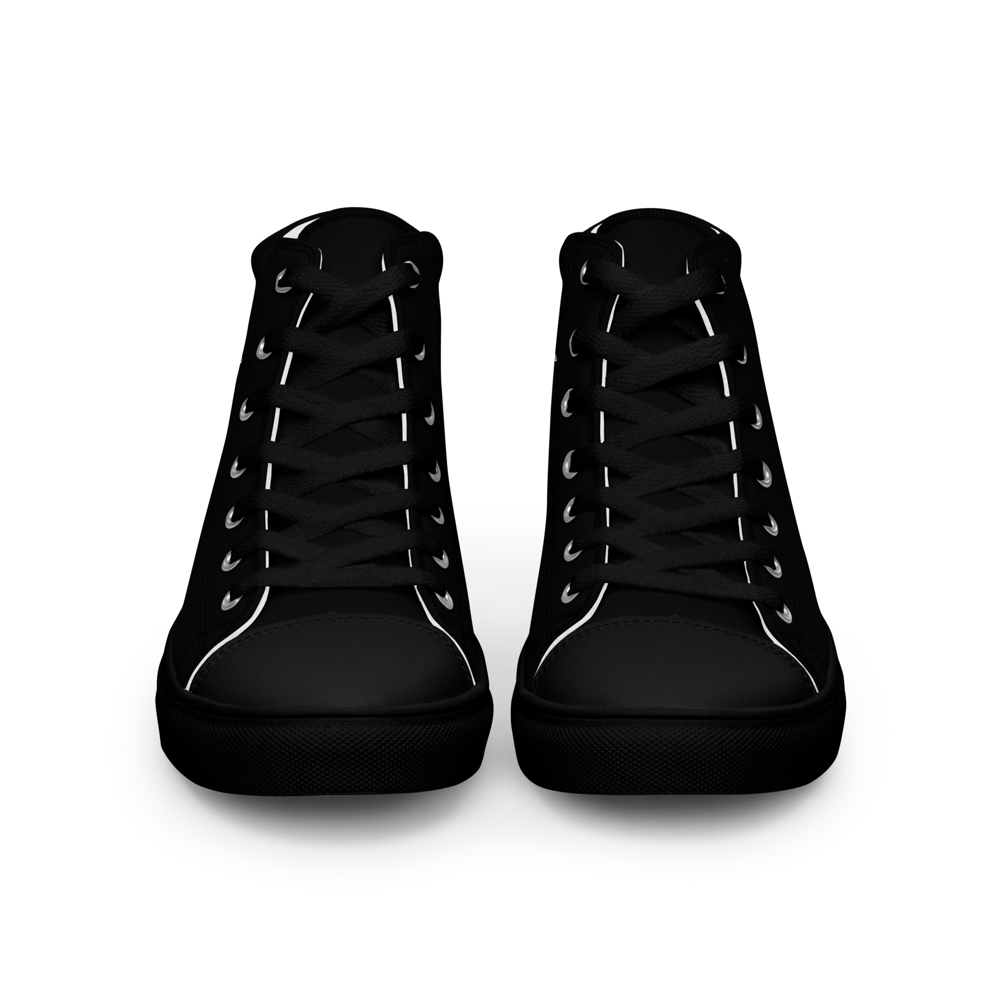 Motor City Riot Men’s high top canvas shoes "emergency moped brakes" - Image 13