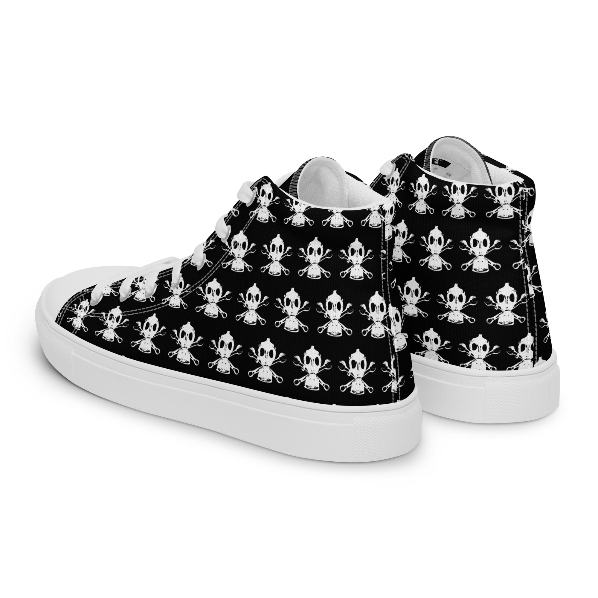 Motor City Riot Men’s high top canvas shoes - Image 4