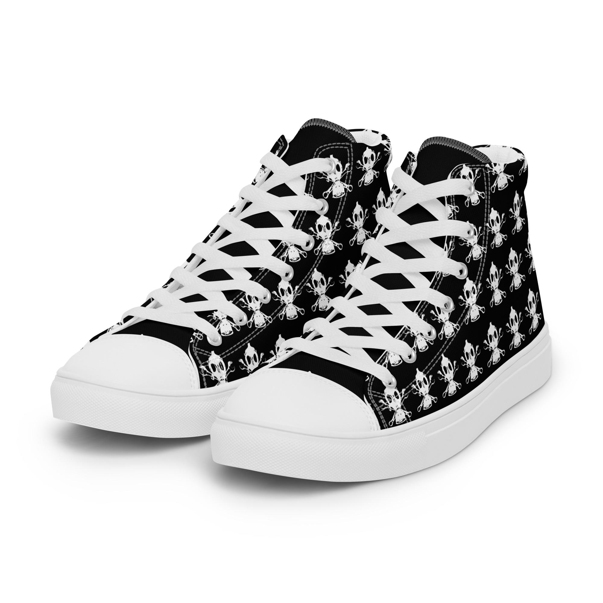 Motor City Riot Men’s high top canvas shoes - Image 7