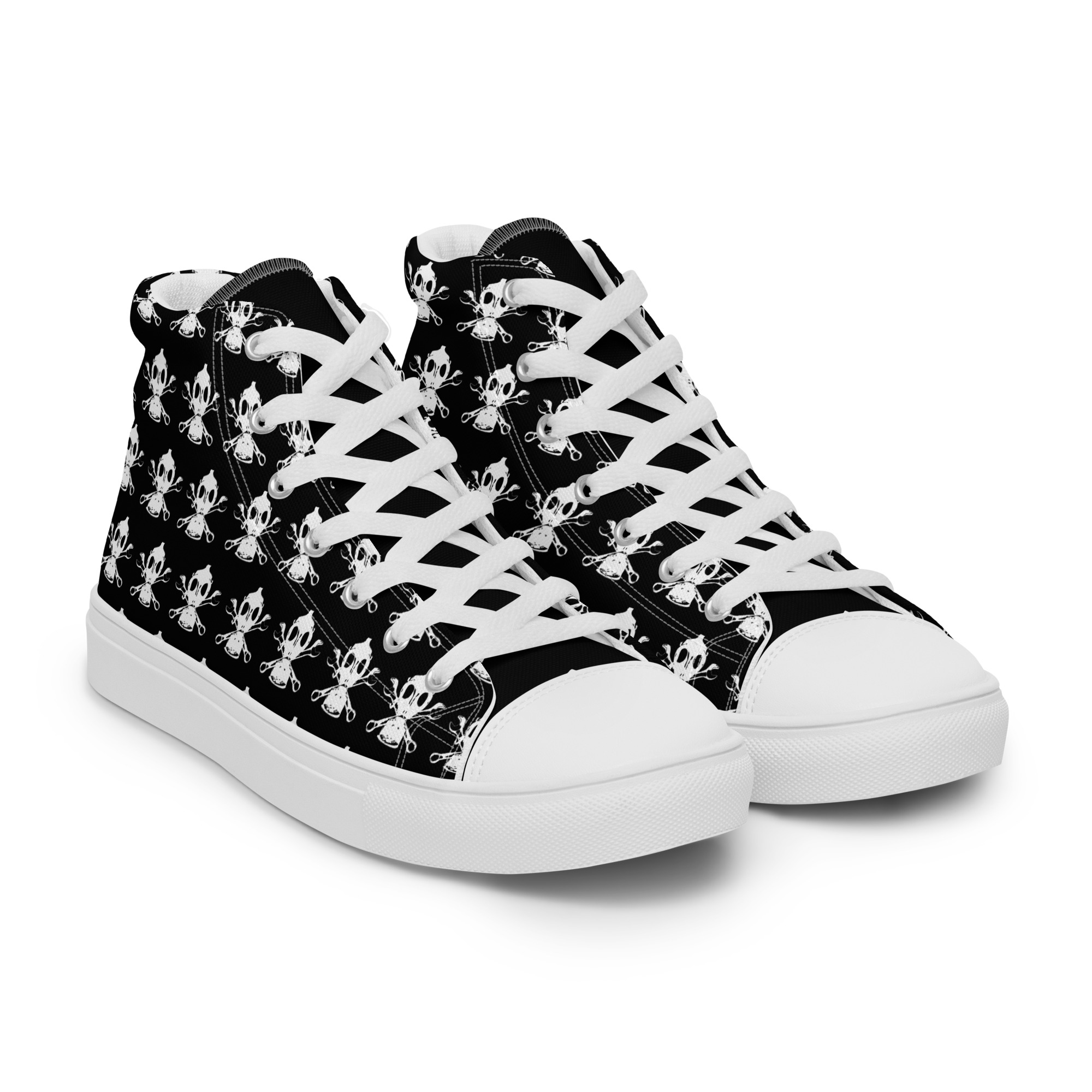 Motor City Riot Men’s high top canvas shoes