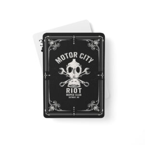 Motor City Riot Poker playing cards
