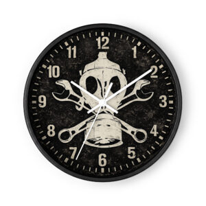 Motor City Riot Wall clock