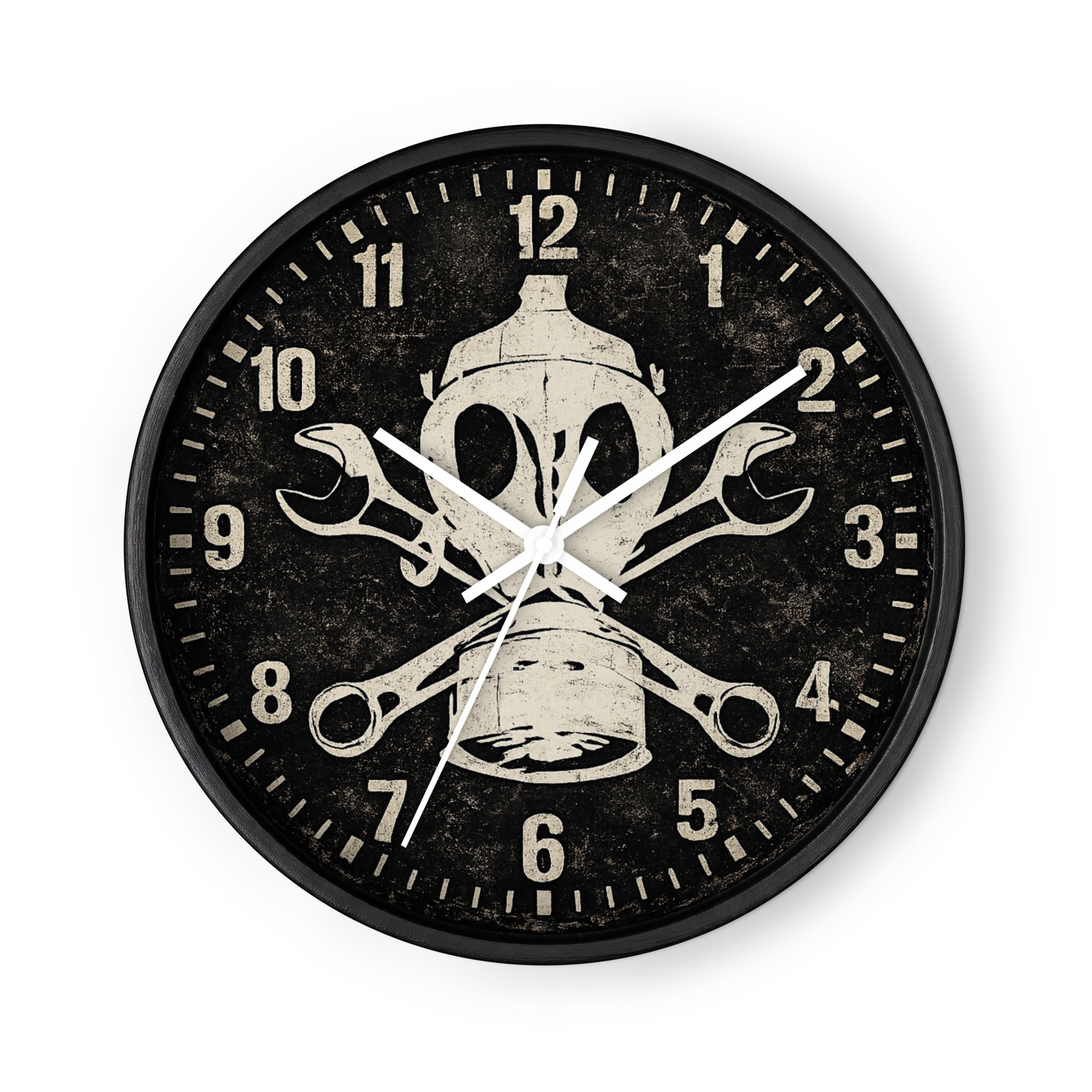 Motor City Riot Wall clock