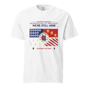 YPWGM6: We’re Still Here Rally Commemorative t-shirt